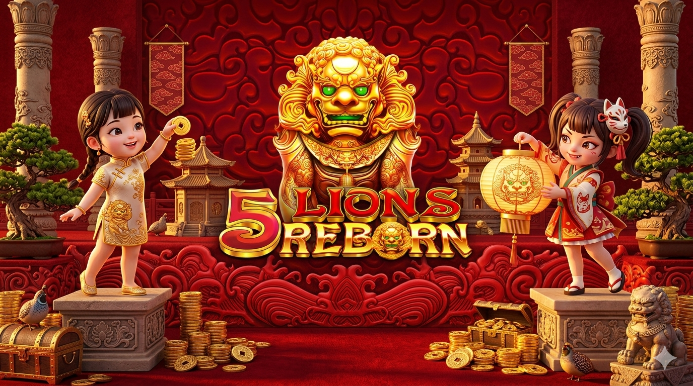 5 Lions Reborn Slot Online dari Pragmatic Play
