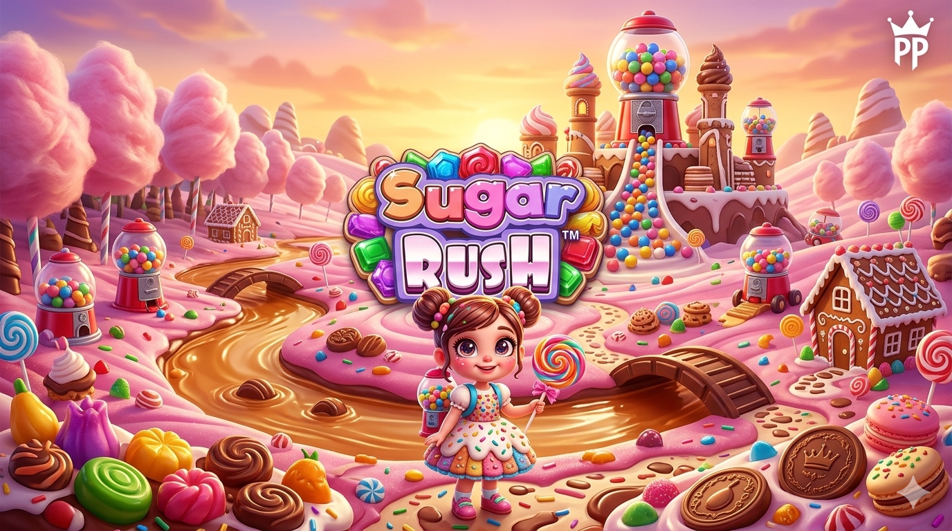 Sugar Rush Slot Online Candy Penuh Multiplier dari Pragmatic Play