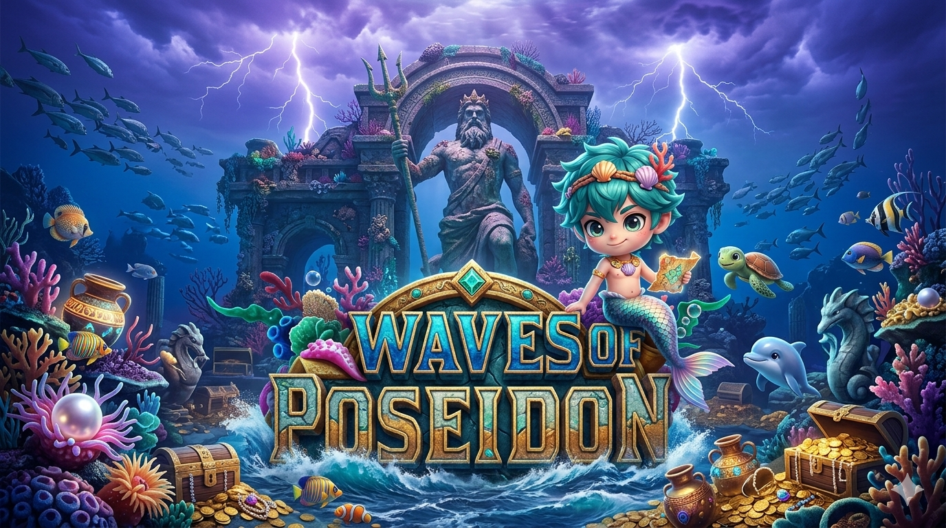 Waves Of Poseidon Slot Online dari Pragmatic Play