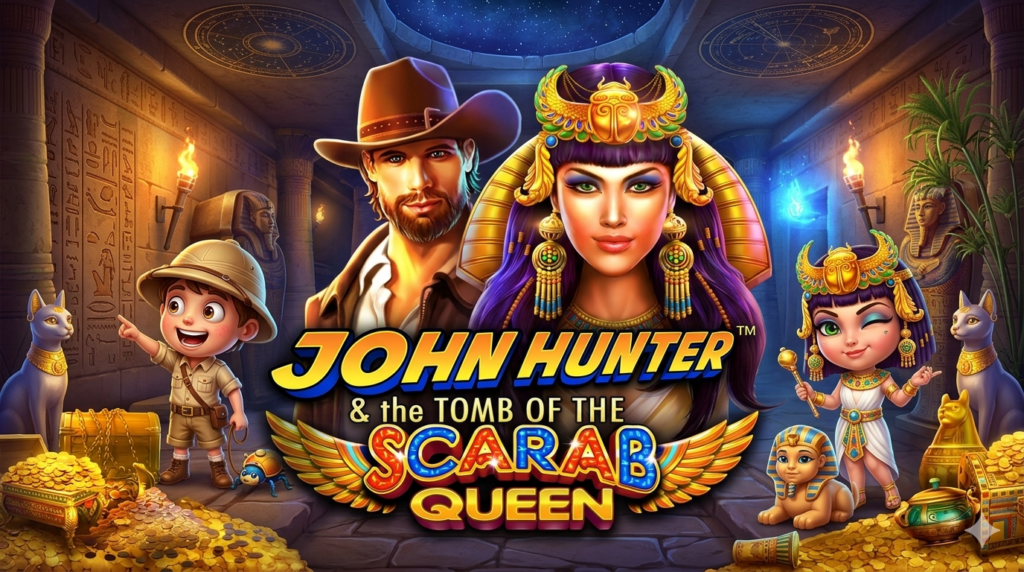 John Hunter and the Tomb of the Scarab Queen di Pragmatic Play
