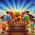 5 Lions Slot Online dari Pragmatic Play