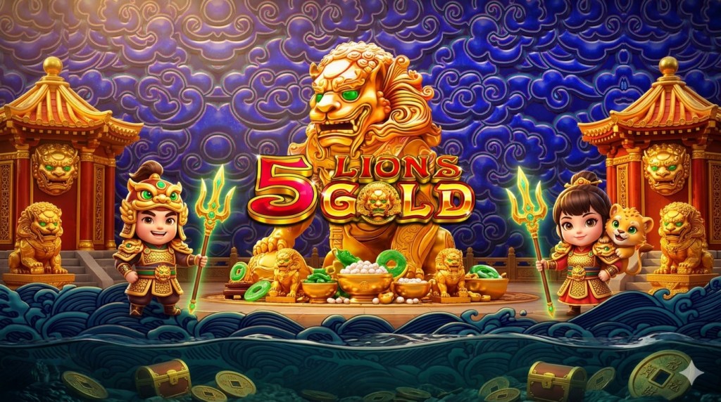 5 Lions Gold Slot Online dari Pragmatic Play
