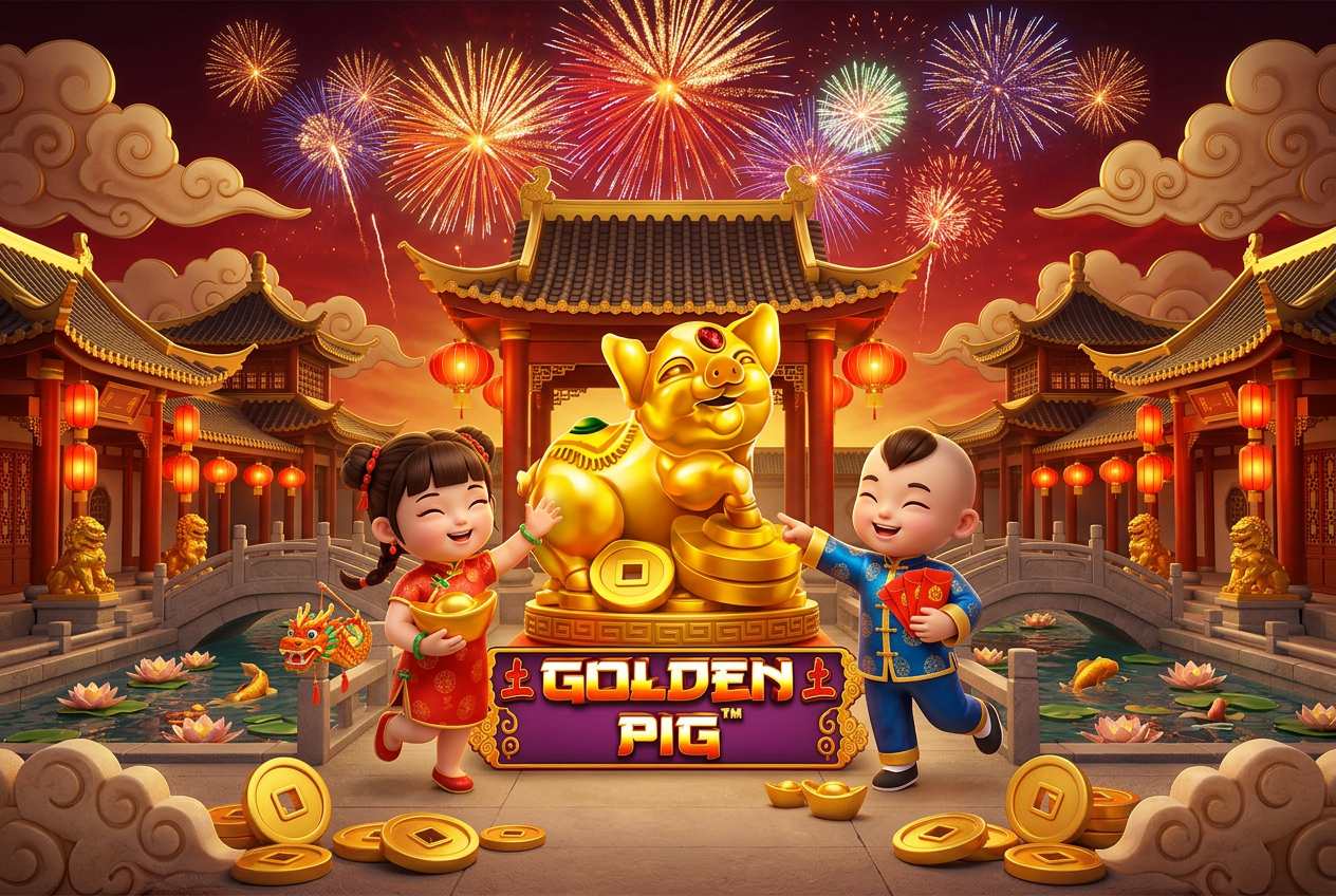 Golden Pig: Kemakmuran dan Keberuntungan dari Pragmatic Play