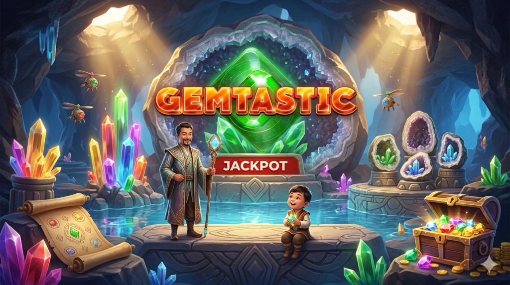 Game Slot Online Gemtastic di Red Tiger