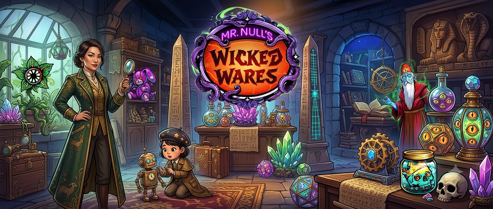 Mr. Null’s Wicked Wares: Transaksi Gelap dengan Pragmatic Play