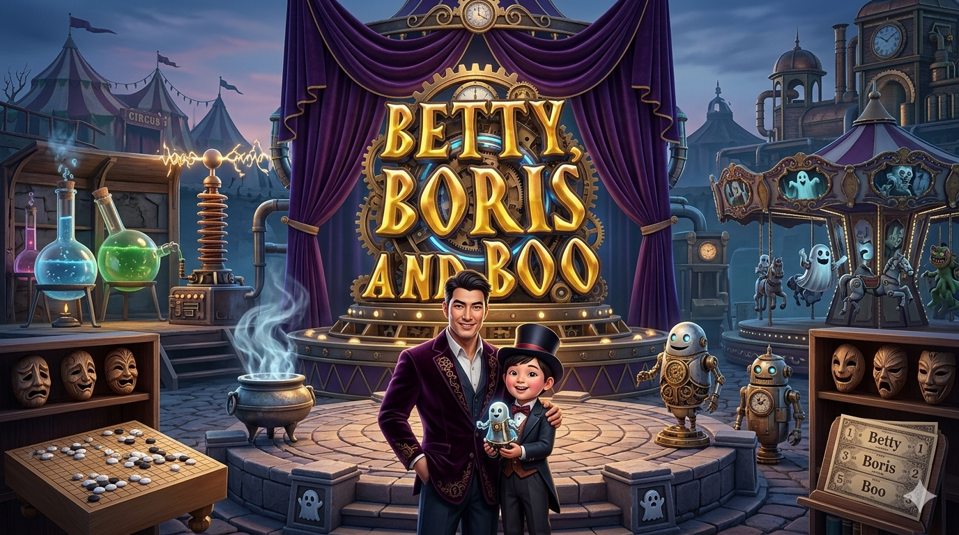 Pretty, Boris And Boo: Slot Hantu Lucu Penuh Fitur Spooky Spins