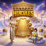 Triple Pots Plinko: Hercules – Kekuatan Dewa dari Pragmatic Play