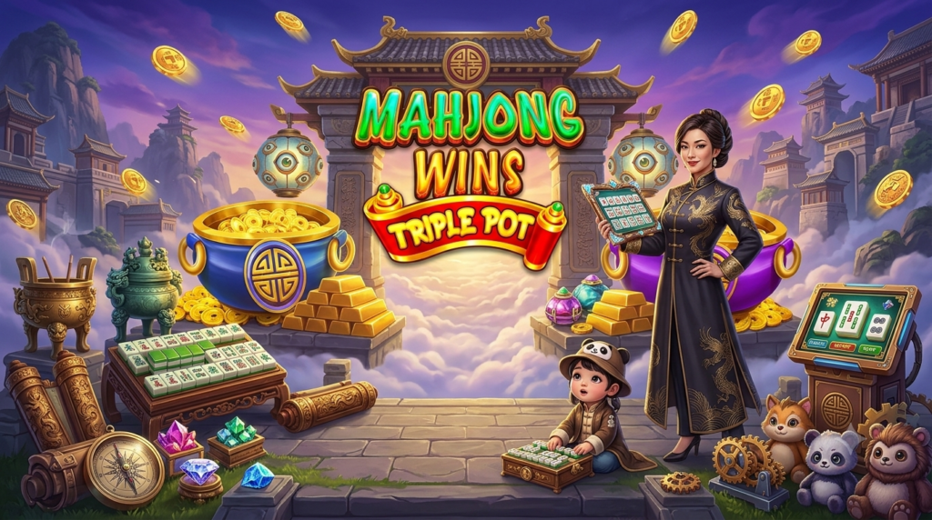 Mahjong Wins Triple Pot: Kombinasi Strategi dari Pragmatic Play