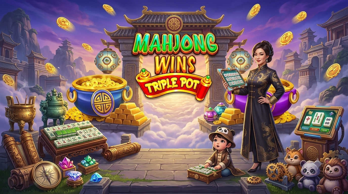 Mahjong Wins Triple Pot: Kombinasi Strategi dari Pragmatic Play