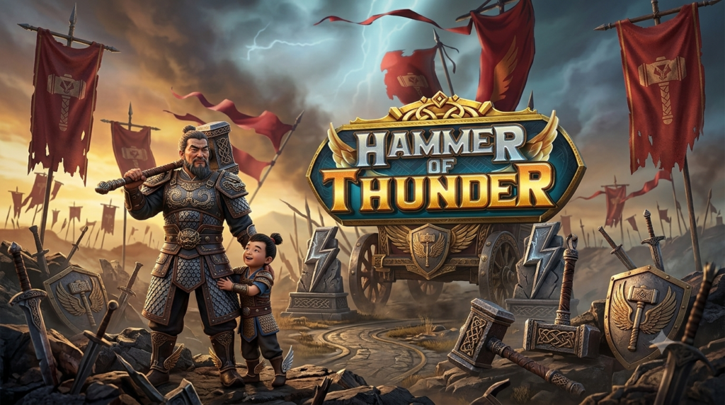 Kekuatan Petir: Hammer Of Thunder Slot Online Spadegaming