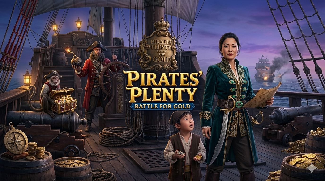 Pirates Plenty: Battle For Gold – Bajak Laut Penuh Aksi Red Tiger