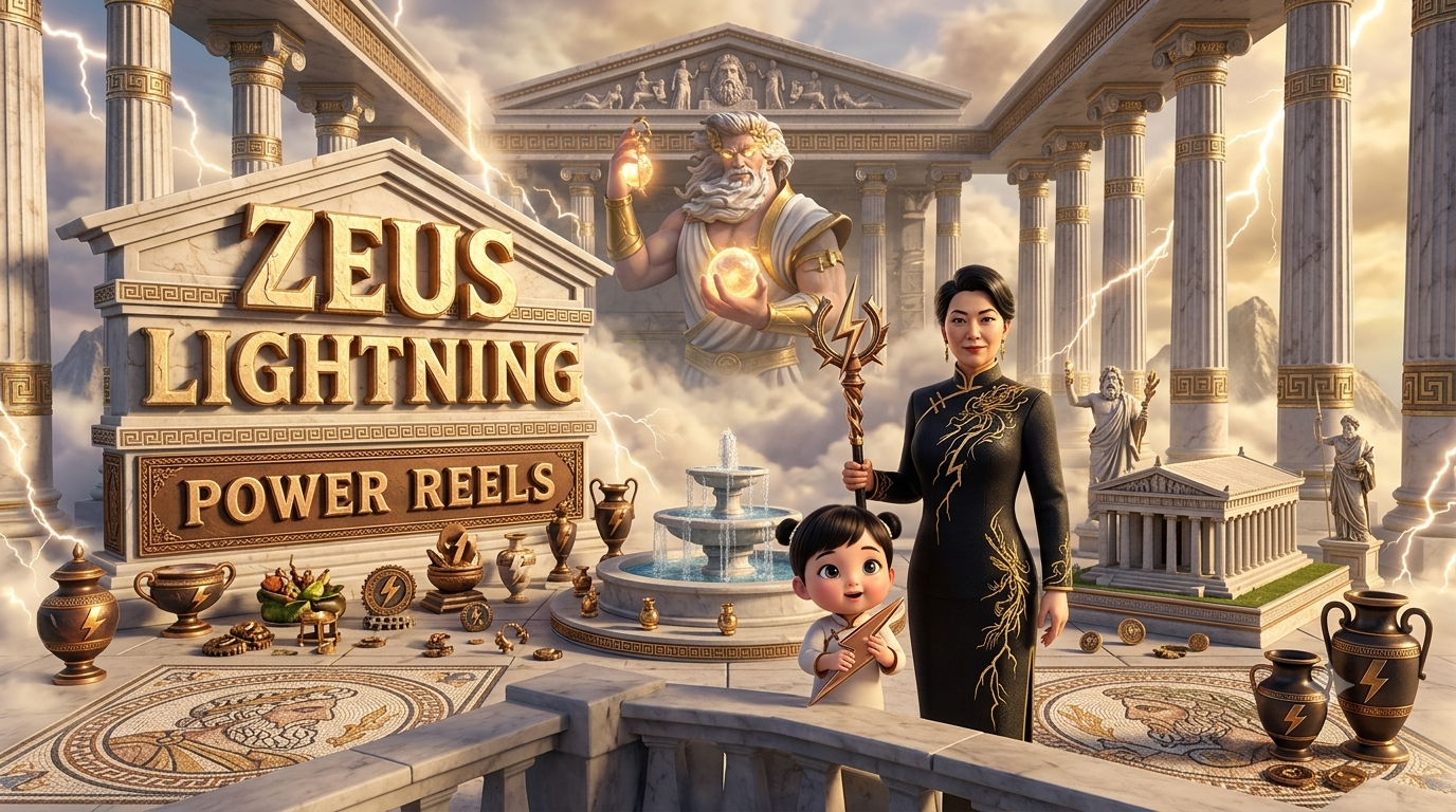 Zeus Lightning Power Reels: Slot Online Dewa Petir dari Red Tiger