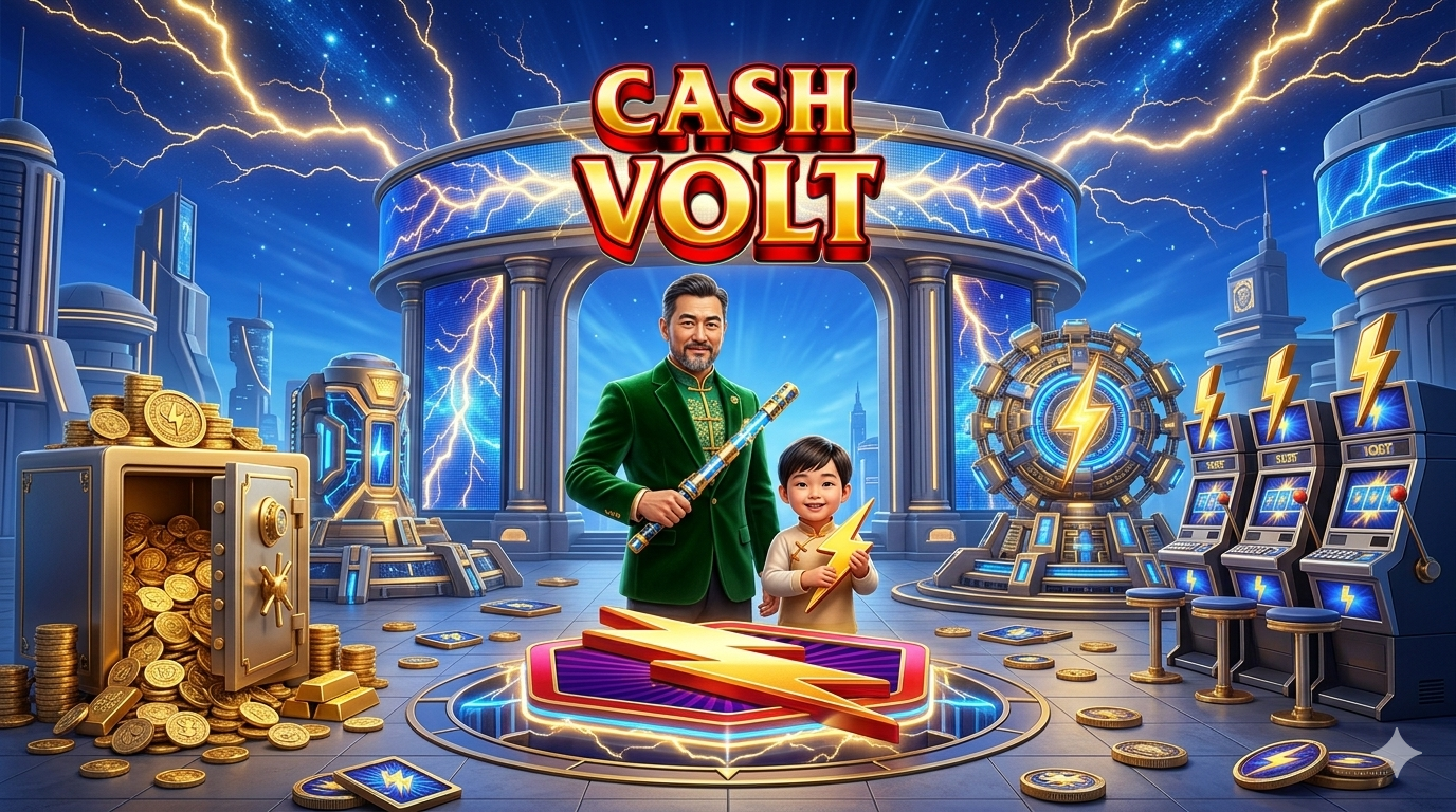 Cash Volt: Retro Elektrik dan Kemenangan Instan dari Red Tiger