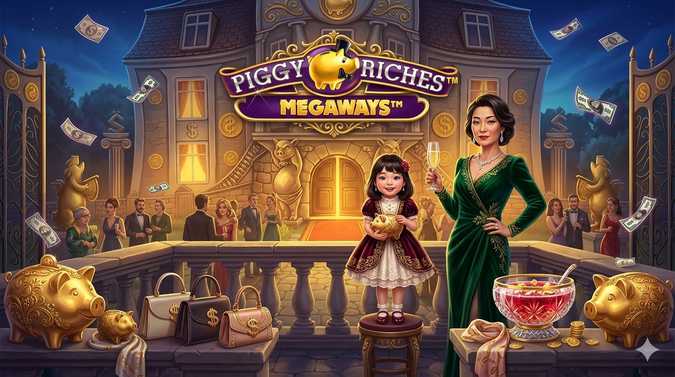 Piggy Riches Megaways: Slot Online Kaya Fitur dengan Red Tiger