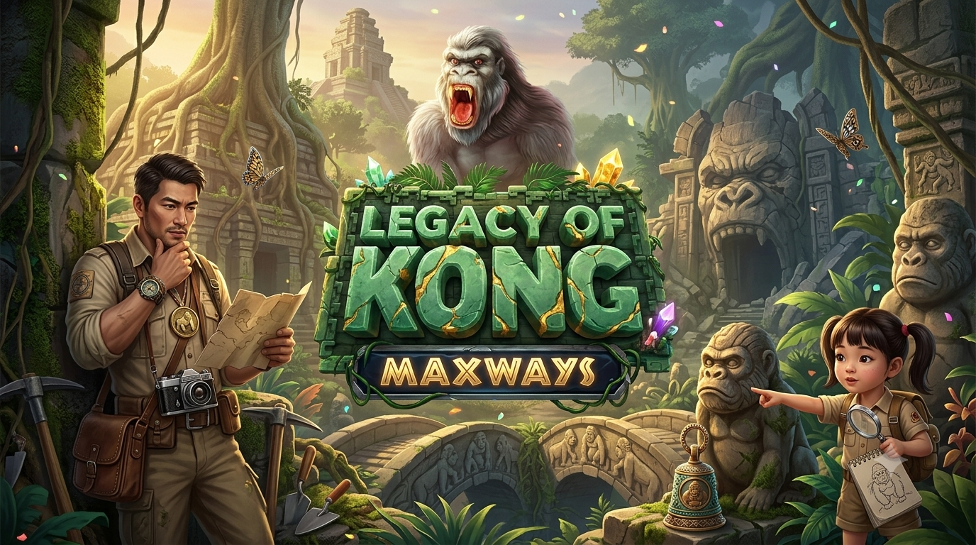 Dunia Kong: Legacy Of Kong Maxways Slot Online Spadegaming