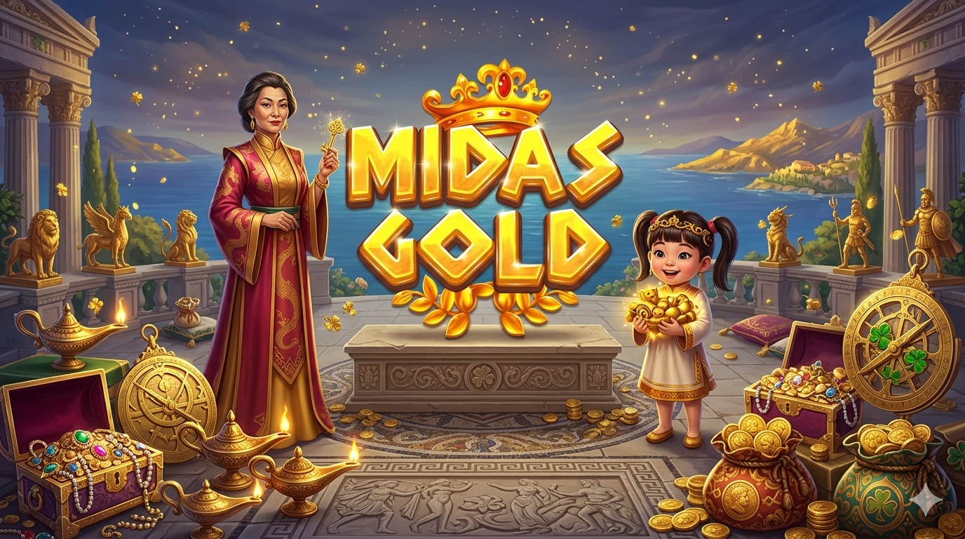 Midas Gold: Slot Sentuhan Emas Legendaris dalam Red Tiger