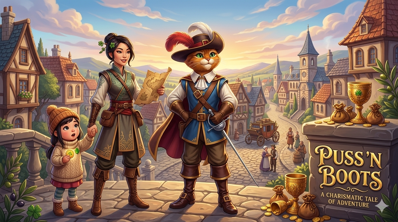 Puss’ n Boots: Slot Petualangan Kucing Legendaris dari Red Tiger