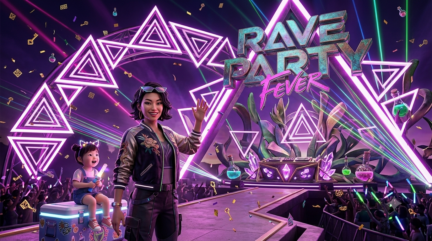 Rave Party Fever: Sensasi Pesta Musik Elektronik dari PG Soft
