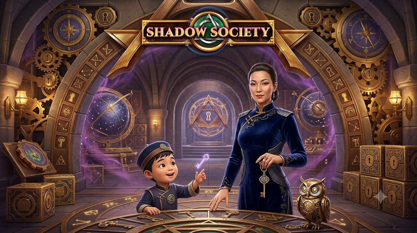 Shadow Society: Slot Online Misterius dengan Grid dari Red Tiger