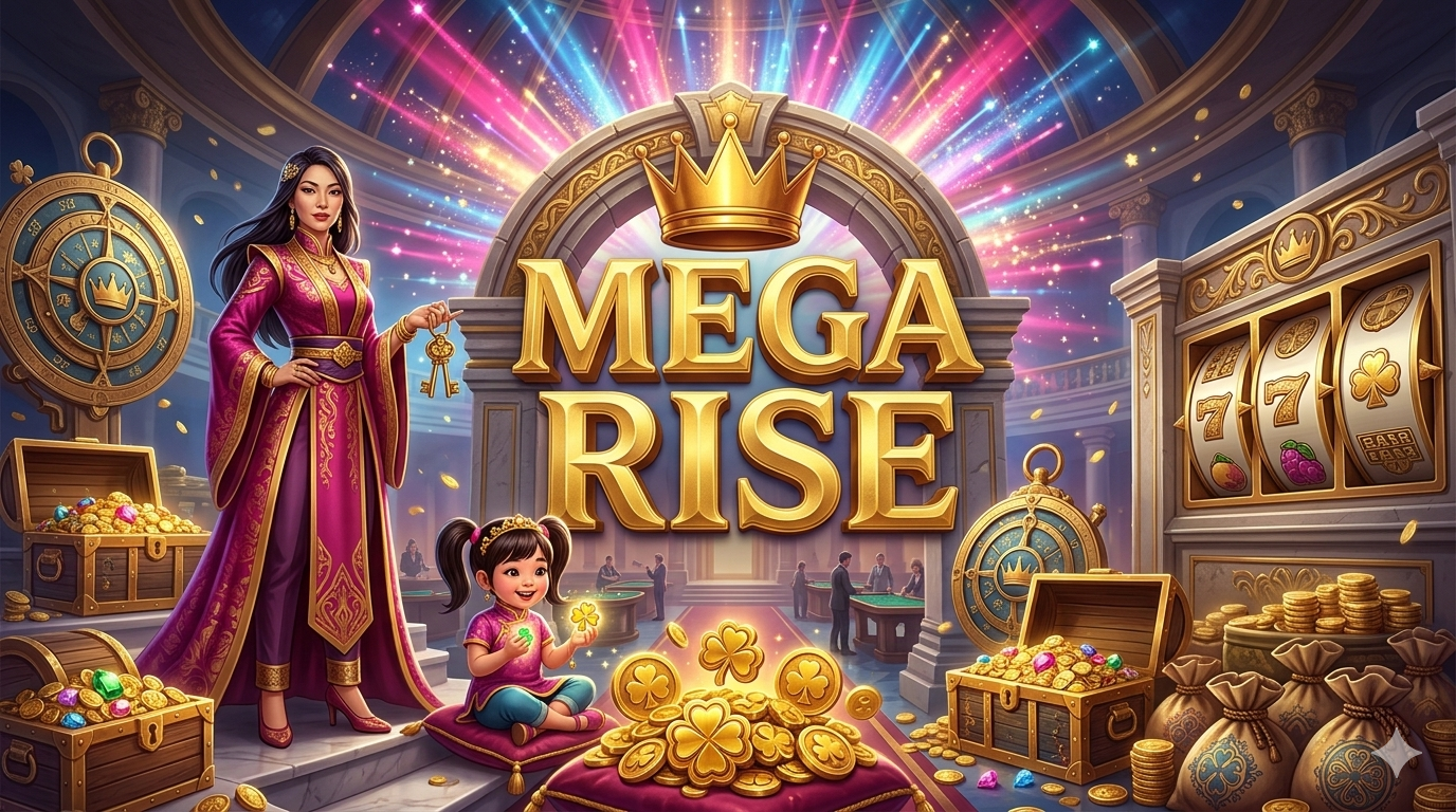 Mega Rise: Slot Klasik dengan Multiplier dari Red Tiger