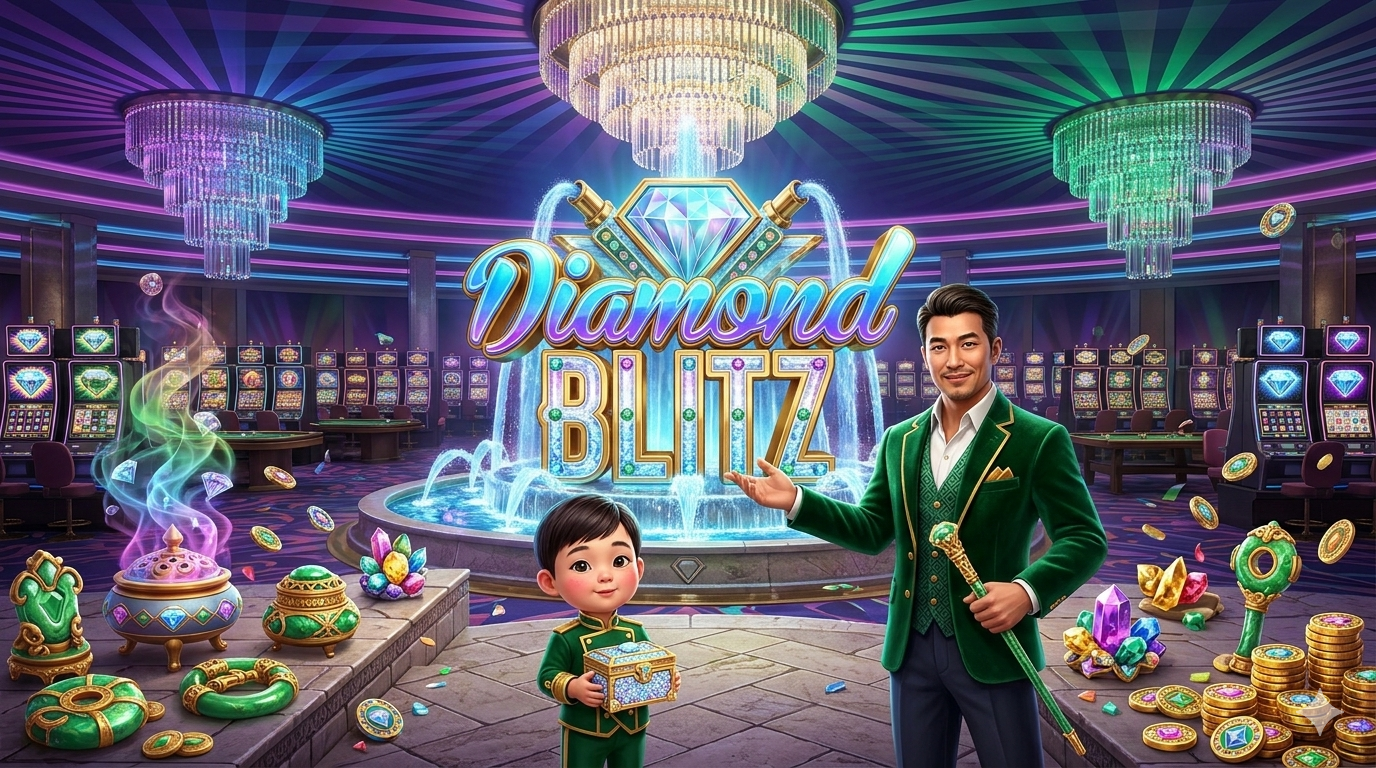 Diamond Blitz: Slot Online Bertema Permata dengan Red Tiger