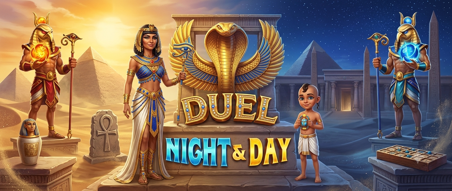 Duel of Night & Day: Pertarungan Epik dari Pragmatic Play