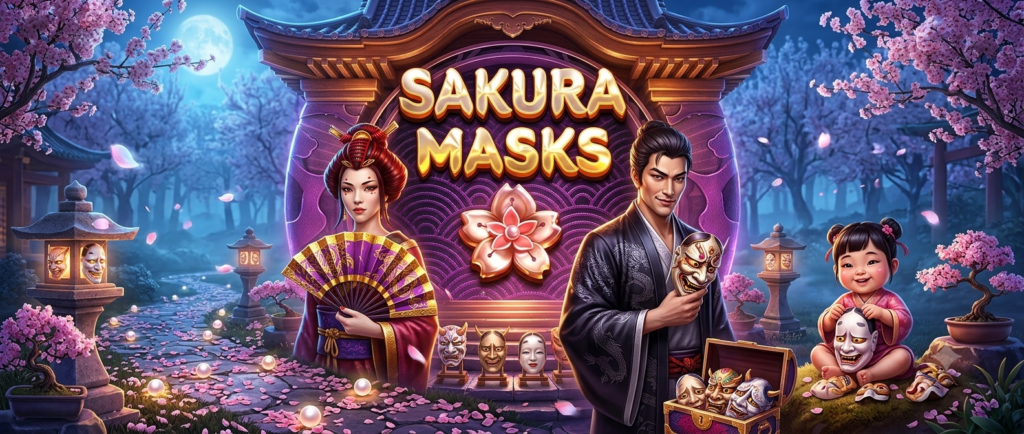 Sakura Masks: Slot Bertema Topeng Ala Jepang dengan Red Tiger