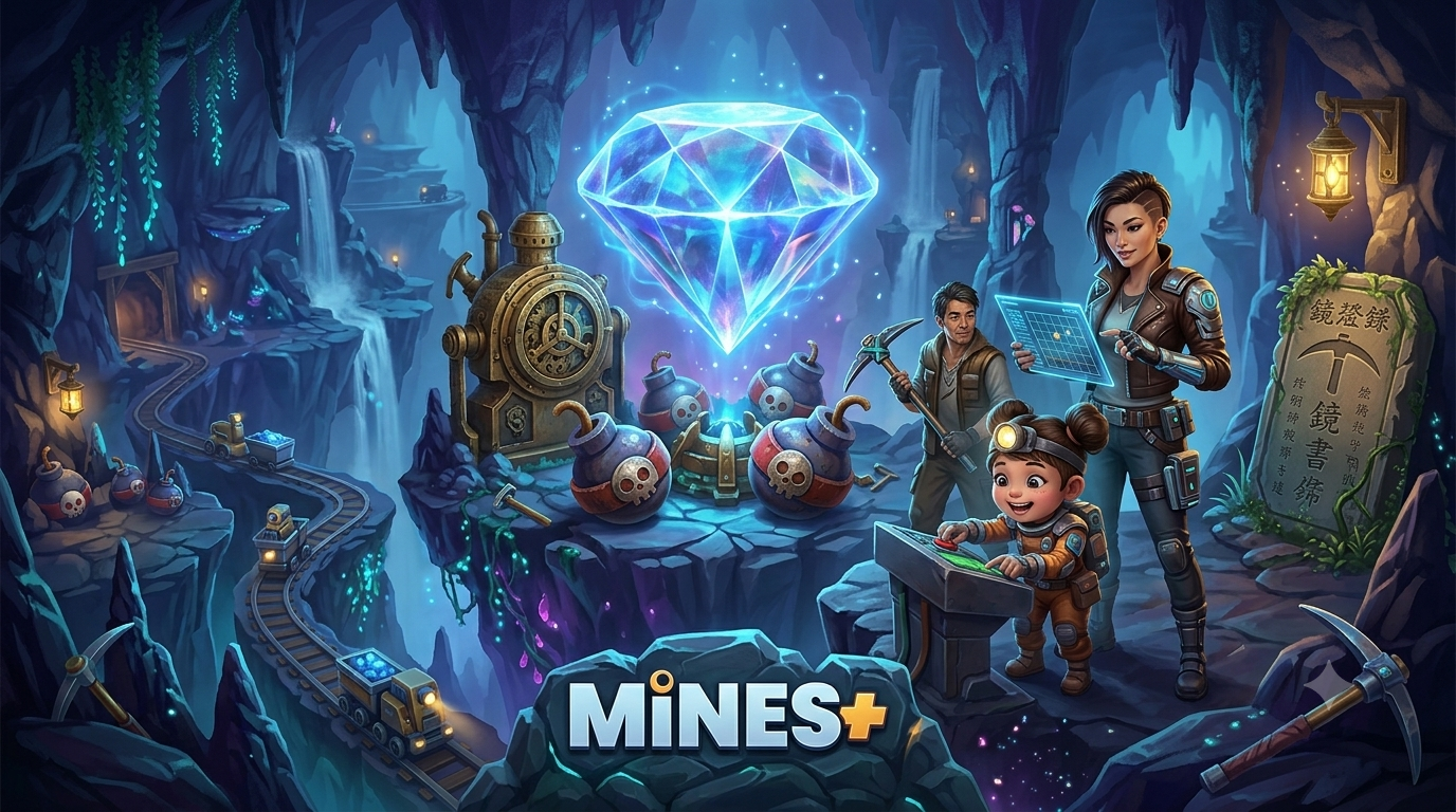 Mines+ by Pragmatic Play: Strategi dan Ketegangan di Grid 5×5