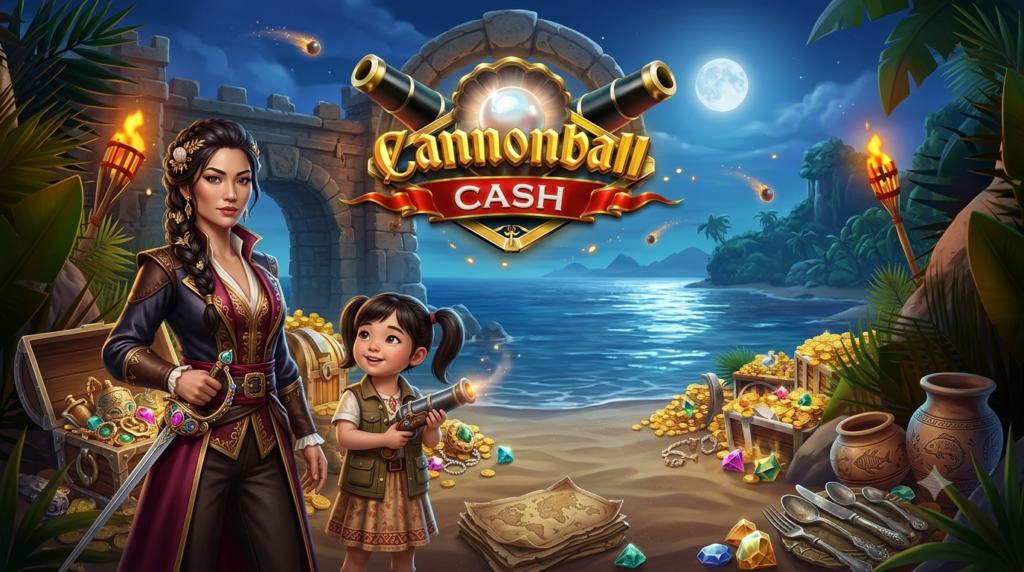 Cannonball Cash: Slot Online Bajak Laut dengan Red Tiger