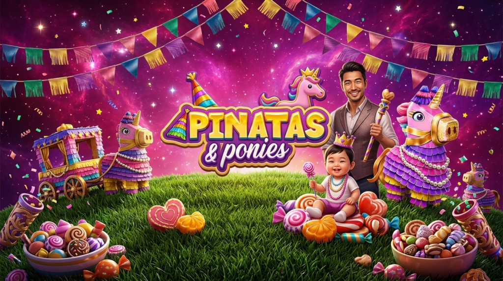 Pinatas & Ponies: Slot Ceria Bertema Pesta Pinata dari Red Tiger