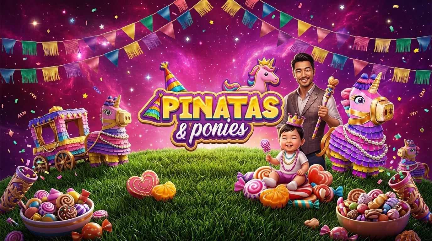 Pinatas & Ponies: Slot Ceria Bertema Pesta Pinata dari Red Tiger