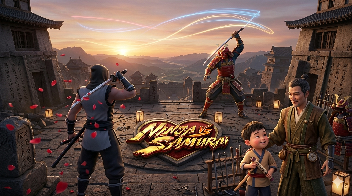 Ninja vs Samurai: Pertarungan Legendaris Jepang dalam PG Soft