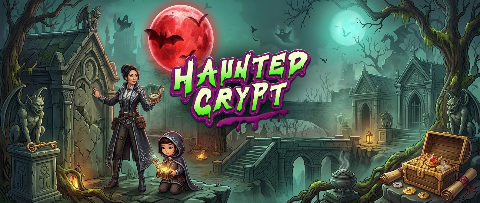 Haunted Crypt: Kegelapan dan Harta Terkutuk dari Pragmatic Play