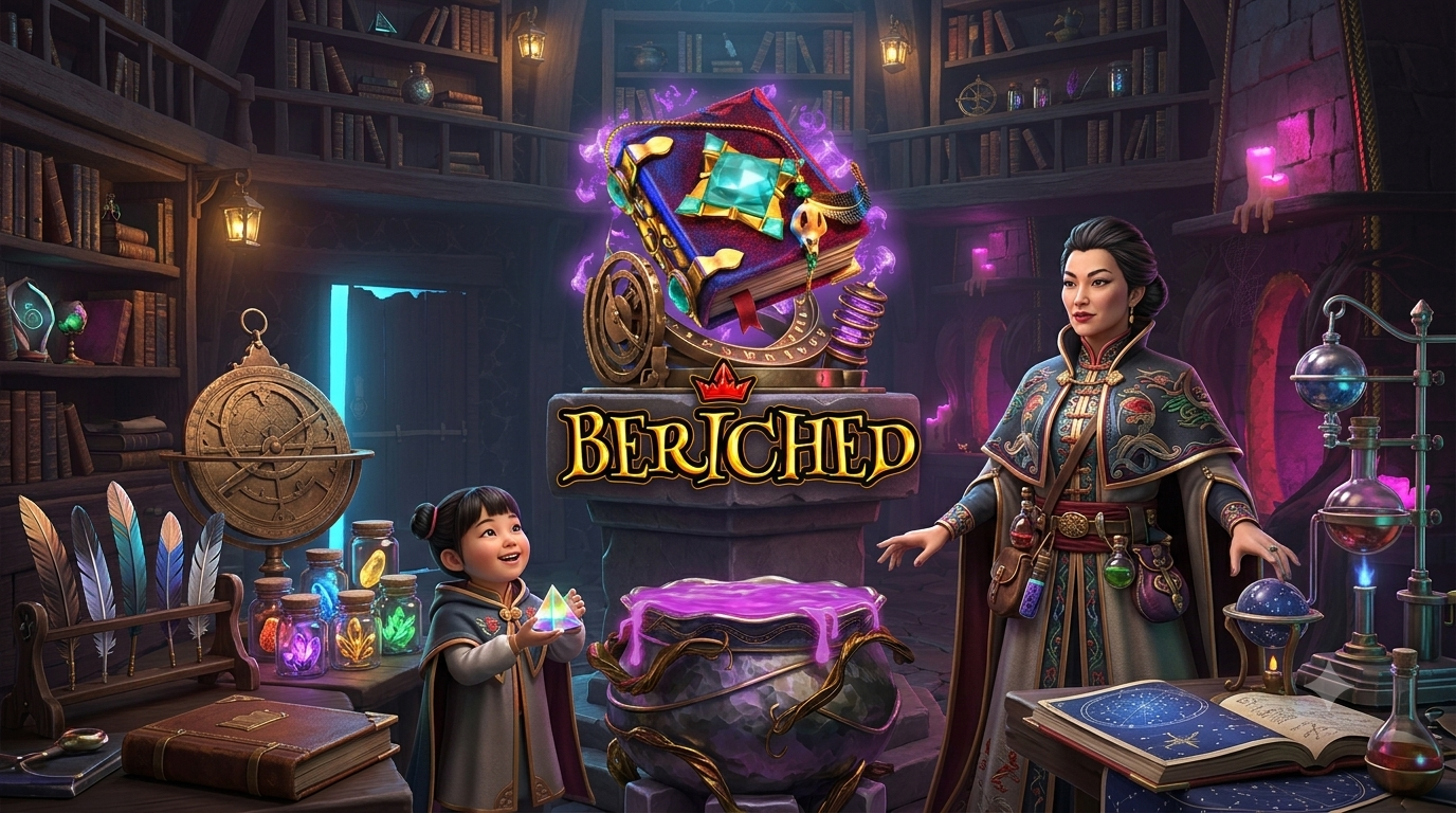 Beriched Slot Online Red Tiger: Racik Ramuan Ajaib