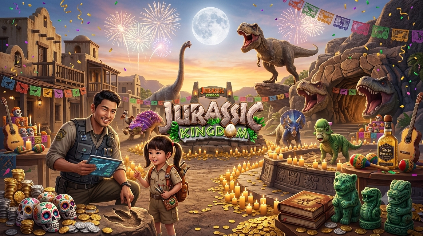 Jurassic Kingdom PG Soft: Petualangan Slot Dinosaurus