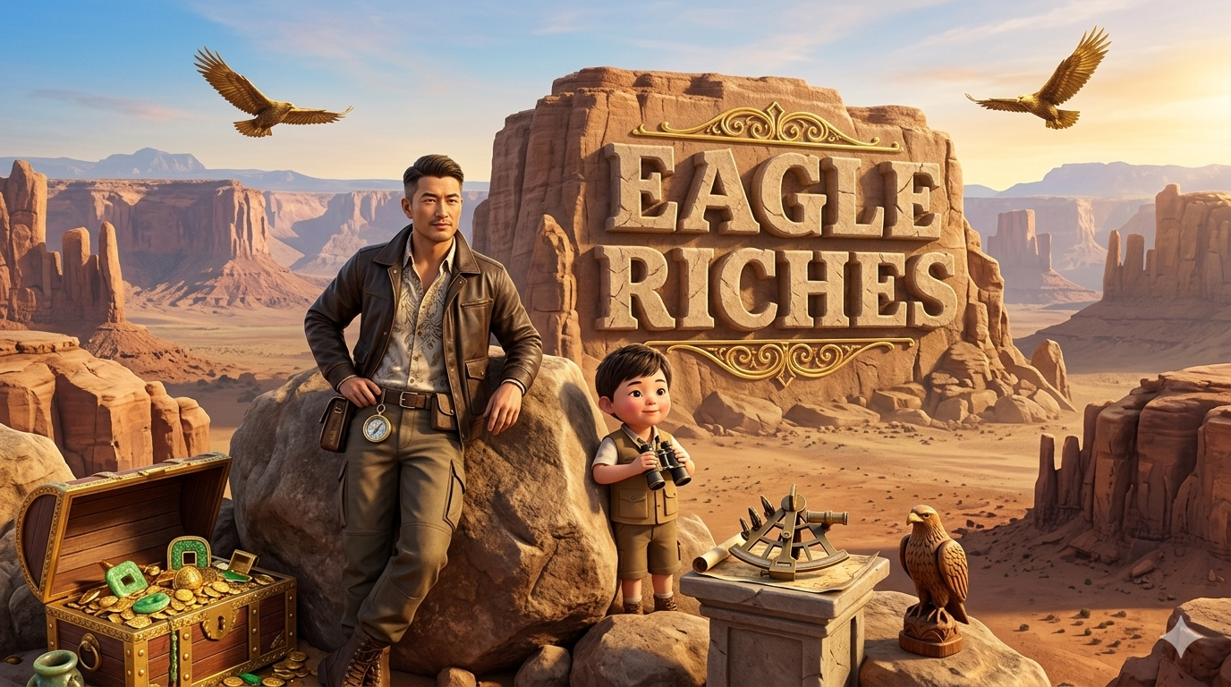 Eagle Riches: Slot Bertema Alam Liar Amerika dari Red Tiger