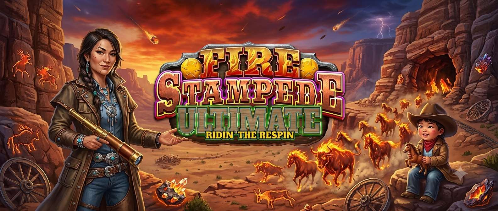 Fire Stampede Ultimate: Lari Banteng Api dari Pragmatic Play