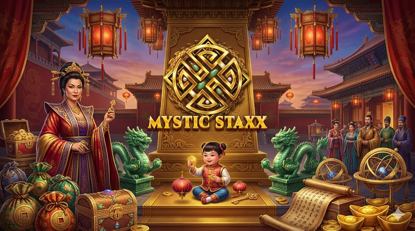 Mystic Staxx: Slot Oriental dan Simbol Bertumpuk dari Red Tiger