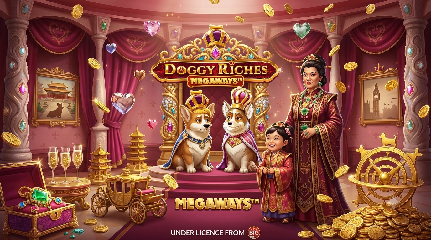 Doggy Riches Megaways Slot Online Red Tiger: Anjing Kaya Raya