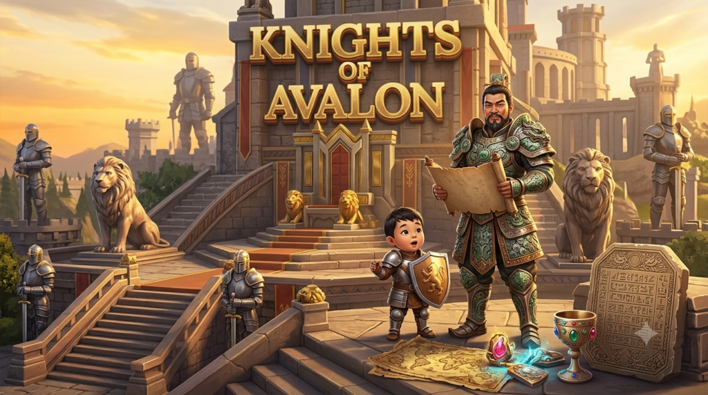 Knights of Avalon: Slot Online Ksatria Legendaris dari Red Tiger