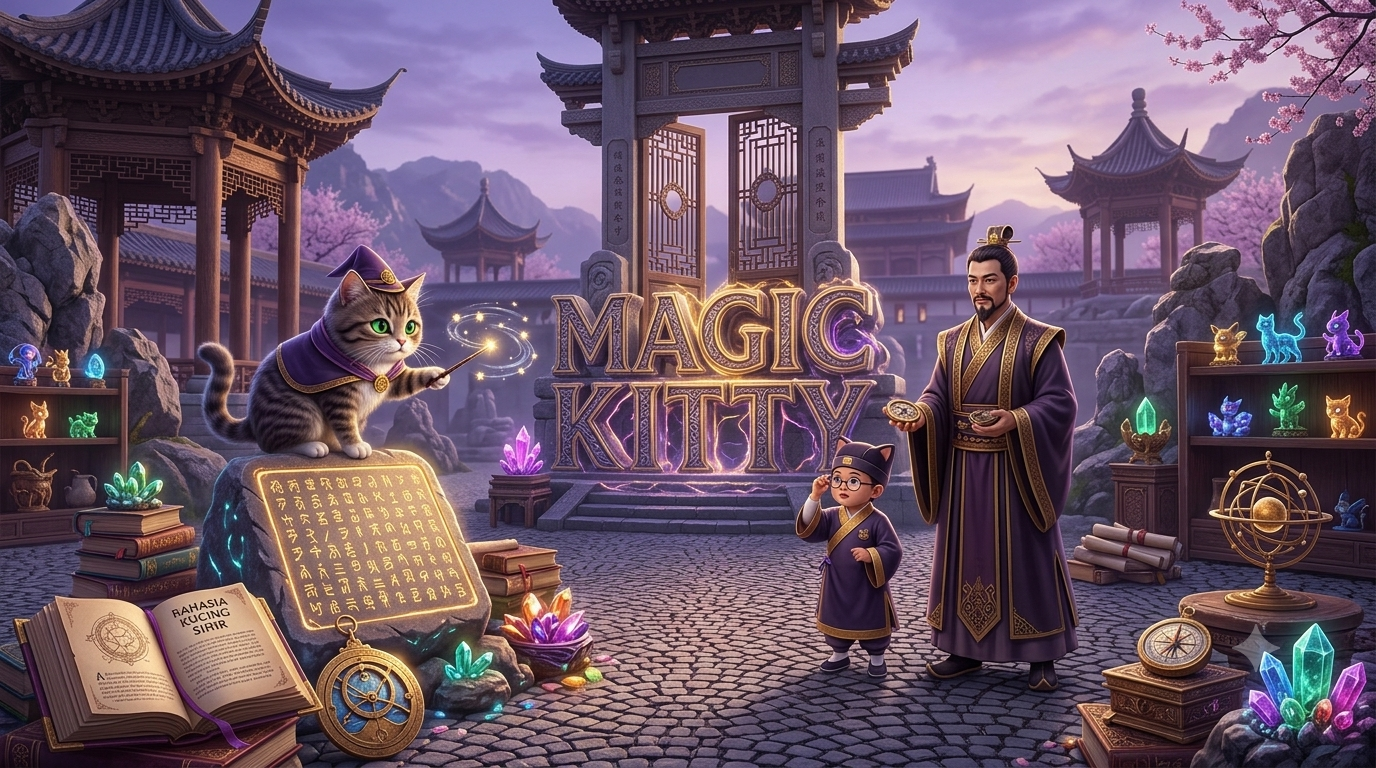 Magic Kitty: Sensasi Kucing Penyihir di Slot Online Spadegaming