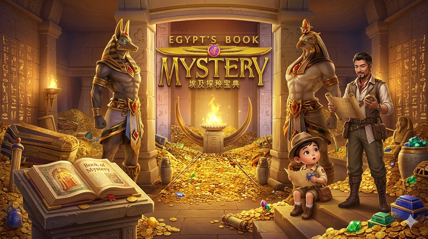 Egypt’s Book of Mystery: Rahasia Mesir Kuno dalam PG Soft