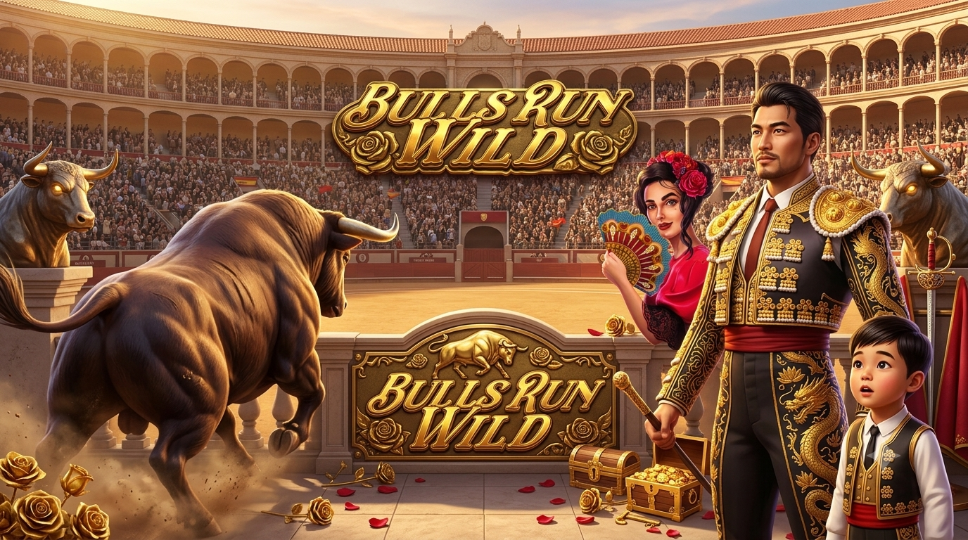 Bulls Run Wild: Adu Banteng yang Penuh Aksi dari Red Tiger