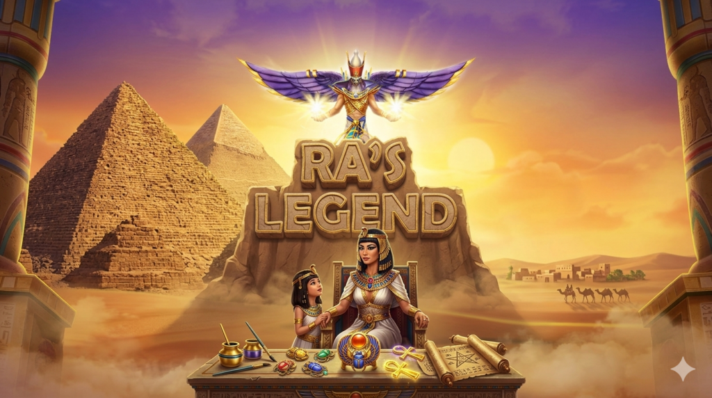 Ra’s Legend: Mesir Kuno dengan Dewa Matahari dari Red Tiger