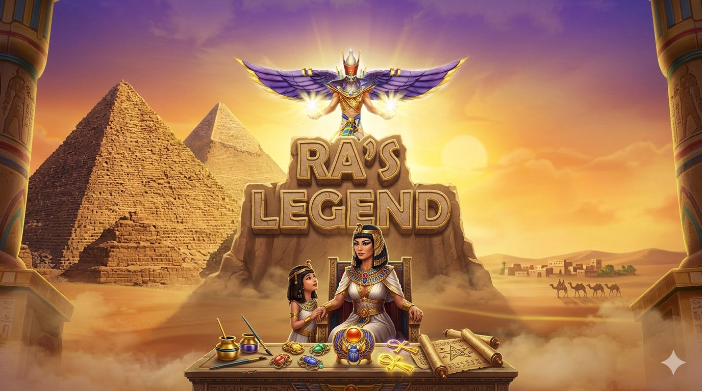 Ra’s Legend: Mesir Kuno dengan Dewa Matahari dari Red Tiger