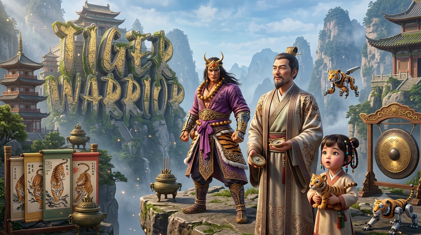 Tiger Warrior: Pertarungan Sang Harimau di Slot Spadegaming