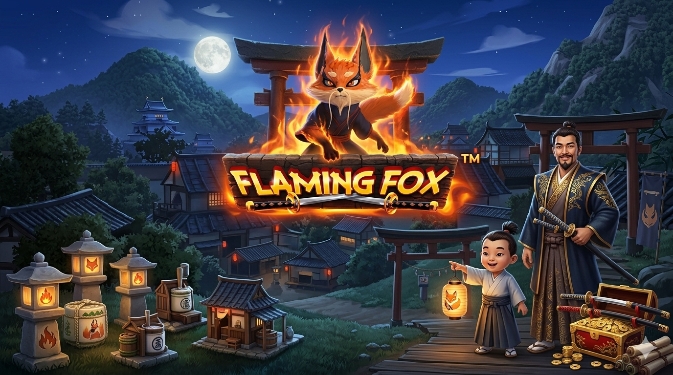 Game Slot Online Flaming Fox di Red Tiger