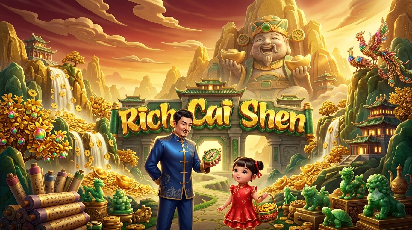 Sang Dewa Rezeki: Rich Cai Shen Slot Online Spadegaming
