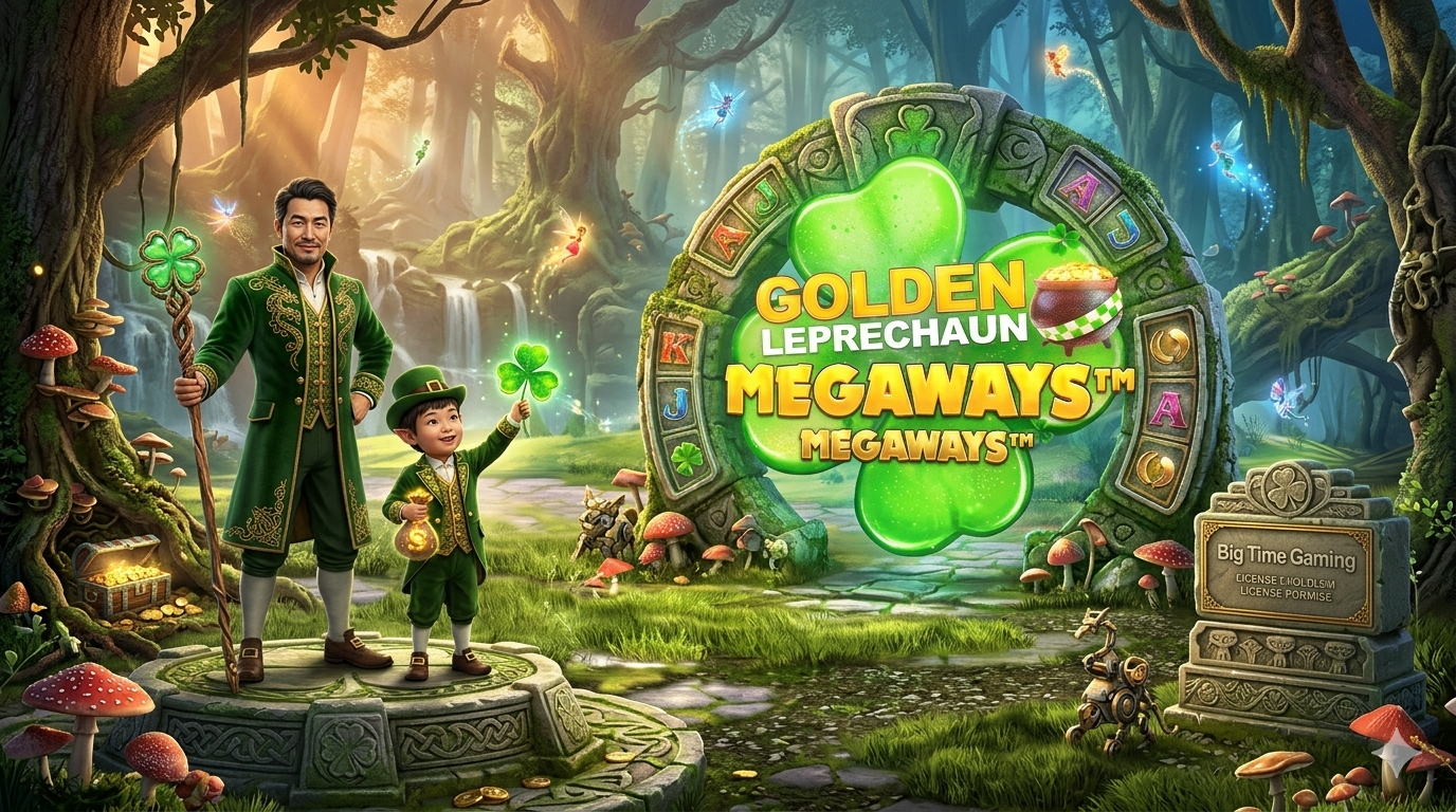 Game Slot Online Golden Leprechaun Megaways di Red Tiger