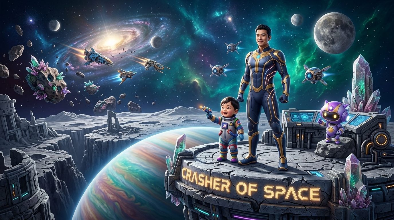 Space Crasher: Petualangan Luar Angkasa dalam Spadegaming